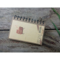 Kundenspezifische chinesische Mini Hardcover Spiral Notebook